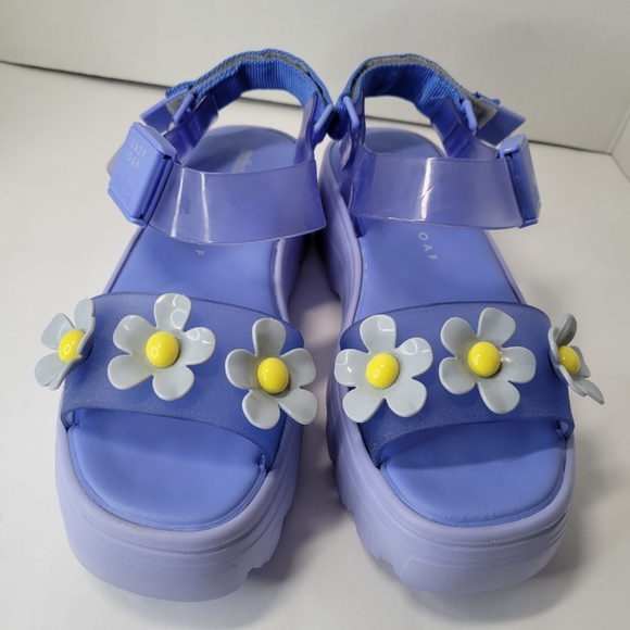 Lazy Oaf x Melissa Blue Kick Off Sandals - Picture 13 of 13